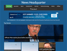 Tablet Screenshot of newsheadquarter.com